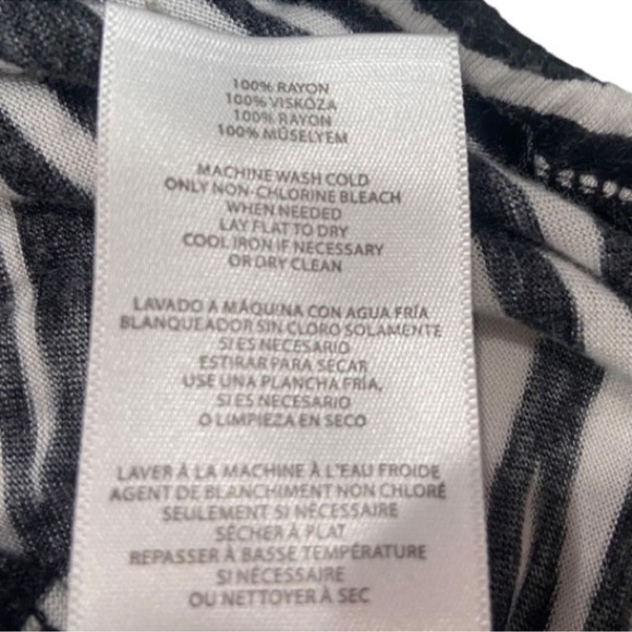 MICHAEL Michael Kors Black and White Zebra Print Blouse - Picture 5 of 7